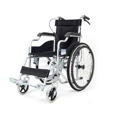 Children Manual Wheelchair Lightweight Foldable Pediatric Wheelchair