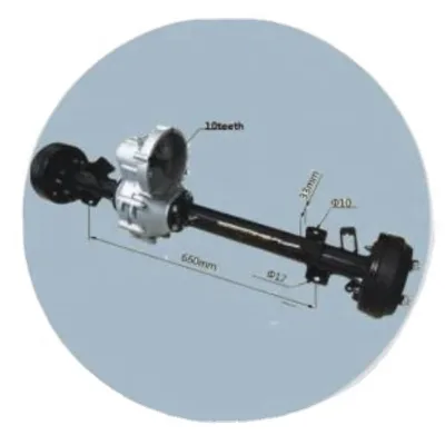 Go Kart Rear Axle Electric Tricycles Rear Axle Ratio 16:1