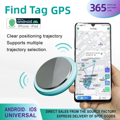 Universal Android & IOS GPS Global Locator Anti-Lost Device with Plastic Find Tag for Kids Pets Elderly
