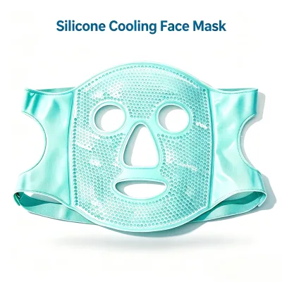 Professional Cooling Gel-bead Facial Mask Offering Full-face Care; a Product Custom-designed for Use in Beauty Salons and Spas.
