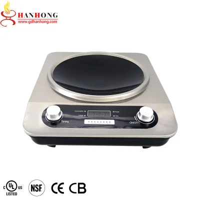 Top Sale China Manufacturer Round Mini Power Induction Cooker Ce Price Small Knob Electric Commercial Induction Cooktop