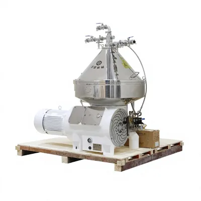 Industrial Disc Separator Centrifuge for Vegetable Oil Purification and Liquid-Liquid Separation with Automatic Sludge Discharge