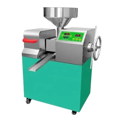 Vegetable Kitchen Seed Nuts Soybean Corn Wheat Extractor Hot Cold House Screw Stainless Steel Oil Press Machine