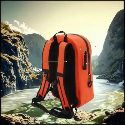 Sinodiving Wholesale Fashion 12L Travel Full Waterproof Diving Submersible Day Pack Dry Backpack for Camping Hiking Kayaking