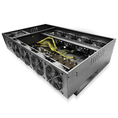 8 Gpu case Computer Machine Shelf Cpu 12gpu Onda Motherboard case Storage 8gpu case Silent GPU Frame Chassis for Server Computer