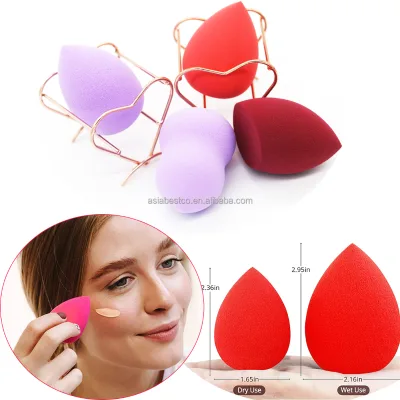 Heart Shape Metal Support for Makeup Sponge Holder