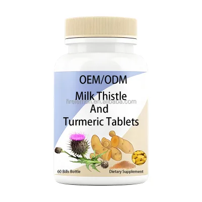 Private Label Hangover Relief Nighttime Milk Thistle Turmeric Tablets Children Excluded Dietary Supplement