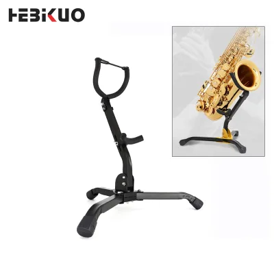 Adjustable Metal Triangle Base Folding Saxophone Stand Convenient Rack Holder for Alto Saxophone Musical Instruments Accessories