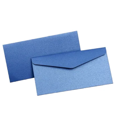 Custom Printed Digital Printing Ordinary Paper Wallet Envelope for Small Business Gift Card Packaging and Use Pinglory Brand