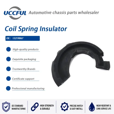 Auto Parts Rubber Buffer, Suspension Front Lower Spring Insulator 13219067 for Chevrolet Cruze Daewoo Buick Regal