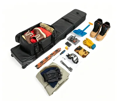 High Quality Lightweight Waterproof Wear-resistant Men Women Snowboard Backpack Ski Board Protective Bag for Ski Resort