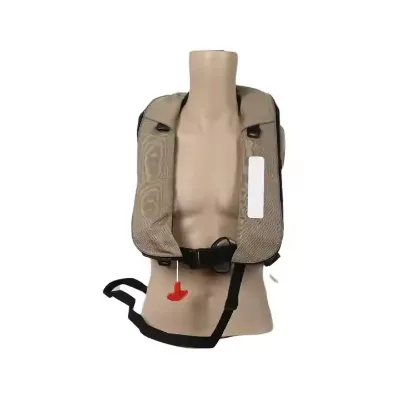 150N Marine Adult Inflatable Safety Life Jacket with Oxford Fabric for Life Saving Fishing & Kayaking