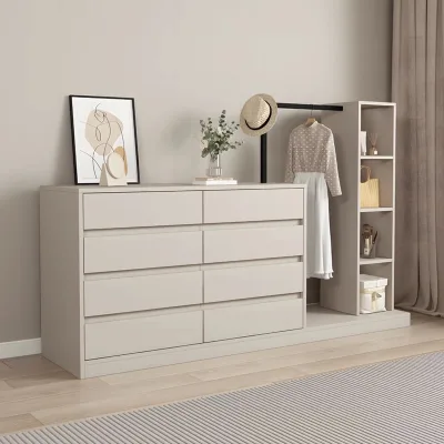 Modern Household Iron High Load Bearing Floor Standing Vertical Hanger Bedroom Furniture Coat Rack