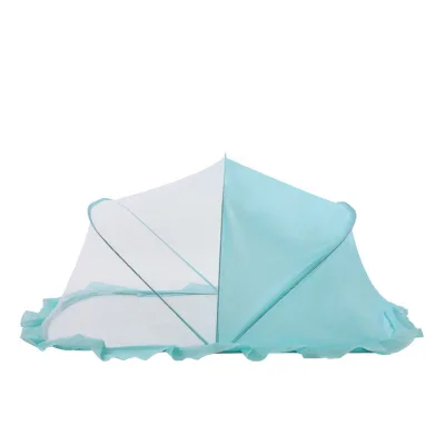 Children's Folding Baby Bed Mosquito Net Cover Foldable Net for Kids' Sleep Protection