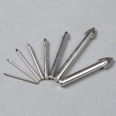 Tanlentool Spade-shaped Carbide Spear Point Glass and Tile Drill Bit Carbide Drills