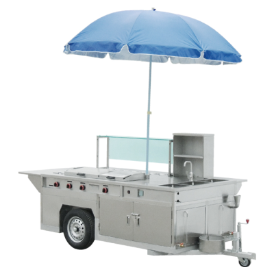 Food Cart Trailer Mobile Food Trucks Semi-trailer Food Truck