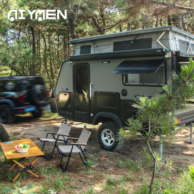 Travel Trailer Custom Mobile Camper Semi Van RV Camping Trip Recreational Vehicle Adventure Vacation Transport Large Prices