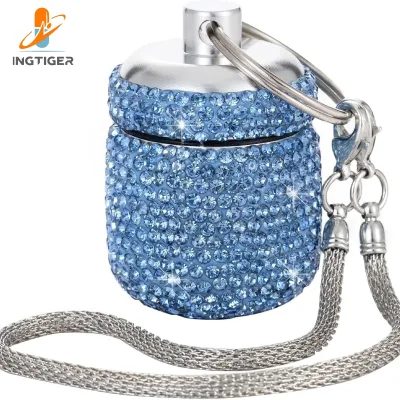 Bling Baby Blue Pill Organizer Pill Case Medicine Box Pill Box