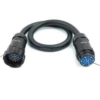 Wholesale 19 Pin Socapex Multi Cable 19 Core 2.5mm 1.5mm Audio Stage Lighting Socapex Main Power Extension Cable