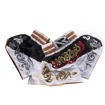 CHOOYOU RTS Boxing Pants Printing Fight Grappling Short Polyester Kick Gel Boxing Shorts