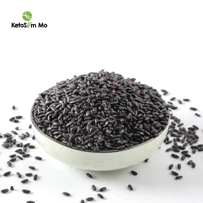 High Quality Cereal Grains Black Chewy Rice China Low Gi Black Rice