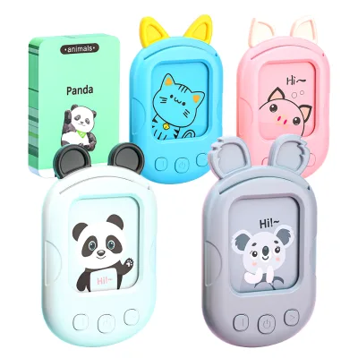 Popular Flash Cards English Talking Learning for Kids Educational Paper Cards Toy