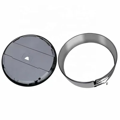 Auto Parts Premium Total Black Spare Tire Cover for Jetour Traveller T2