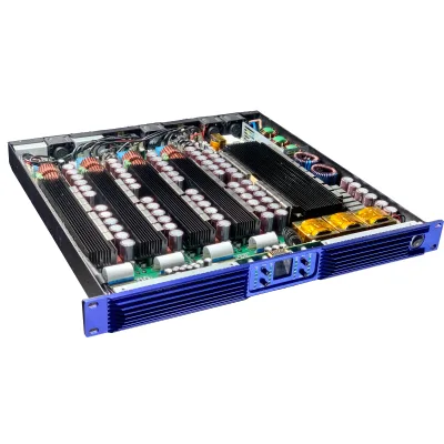 Hot-selling GaN Technology 1U 4*3000W High-power Professional Amplifier Suitable for Professional Outdoor Performances