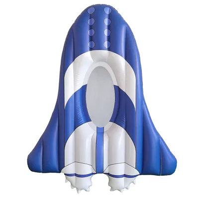 New PVC Airship Net Floating Row Inflatable Water Back Recliner Chair Inflatable Circular Floating Row Manufacturers Direct