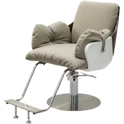 Hair Styling Chair Hair Salon Chair Equipment Barbershop Chair Facial Beauty for Shampoo Haircut Perm Hair Dye Salon Furniture
