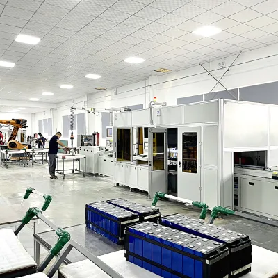 User-Friendly Compact Battery Module Assembly Line With Simple Automated Production Solution