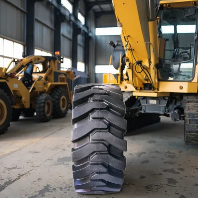Solid Design Made of Rubber Material 385/65-24 445/65-24 11x3 11x4  for Material Handling Equipment with 7 Days Delivery