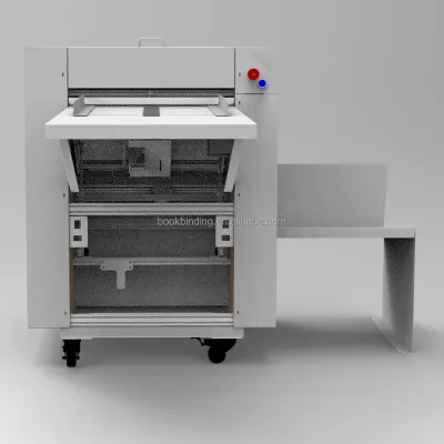 Semi-Automatic Custom Wedding Photo Book Creasing Machine New Condition Paper Cutting Equipment with PLC Motor Core Components