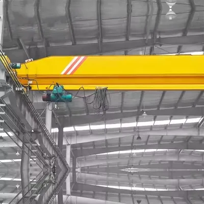 10 Ton 20 Ton Reliable Performance Electric Single Girder 30 Ton Bucket Grapple Grab Overhead Crane
