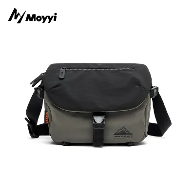 Lightweight Camera Shoulder Bag Anti-collision Detachable Divider Nylon Crossbody Camera Sling Bag
