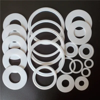 OEM Factory Precision CNC Ptfe Fittings for Automotive Rubber Corrosion Resistance Gaskets Sealing O-Rings Fluoroplastic