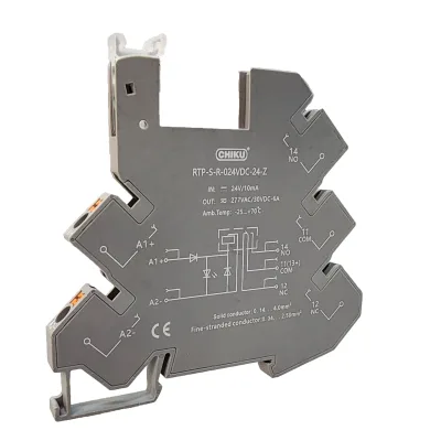 Full Series Din Rail Solid State Relay Module Slim Design Auto Relays for Panel Cabinet Industrial Application