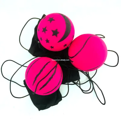 Wholesale Customized Purple Rubber Tether Ball High Quality Sports Toy for Pet Dog Training