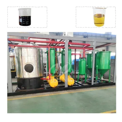 Green Environment 4TPD Waste Oil to Diesel Plant Recycling Independent Research and Development Design Type