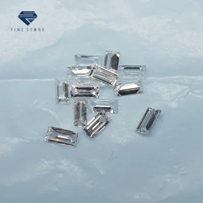 Lab Grown Baguette Cut Melee Diamond E Color VS Clarity Very Good Cut Loose HPHT Stone for Jewelry Making