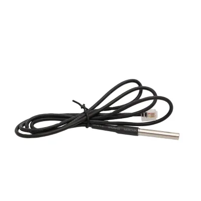 GTS200 Industrial Grade DS18B20 Temperature Sensor with Stainless Steel Sheath Ideal for Refrigerator & Warehouse Monitoring