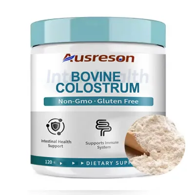 Wholesale Price Bovine Colostrum Milk Powder 35% 40% New Zealand Gut Health Immune Support Supplement Bovine Colostrum Powder