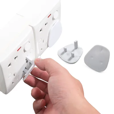 Childproof Outlet Cover Plug Cover Plate Mirror Wall Outlet Covers