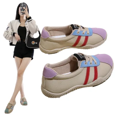 2025 Forrest Gump D073 Running Sneakers for Kids New Leisure Sports Shoes Lace-Up Autumn Street Fashion Trend Female