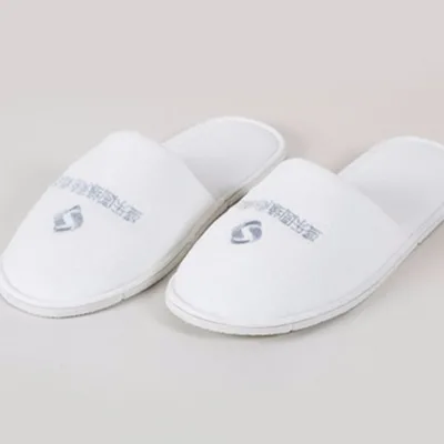 ELIYA Cloth Wholesale Disposable White Terry Towel Eva Sole Spa Hotel Slipper