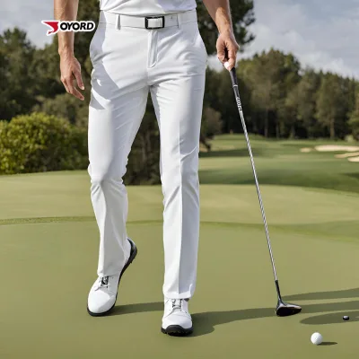 High Quality Sports Golf Trousers Lightweight Quick Dry Pants Pockets Hiking Pants for Men
