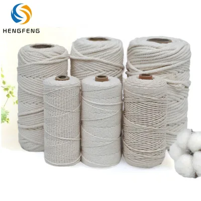 Wholesale Cotton 4mm White Playground Rope Macrame Cord