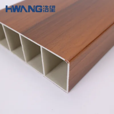 Hot Sell High Quality Square Timber WPC Tubes for Wall Decor Modern Design Waterproof Easy Installation
