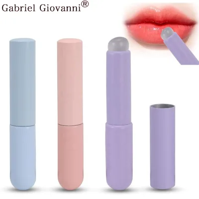 Makeup Tool High Quality Long-lasting Dual End Concealer Lip Applicator Lip Balm Silicone Lip Brush