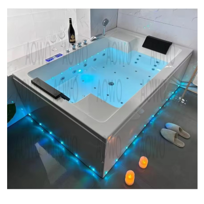 Spa Bathtubs Luxury Indoor Hot Tub whirlpool Tub Swim Spas Air Jetted Bath 2 Person Bath Tub Tube Hot Spring Spa